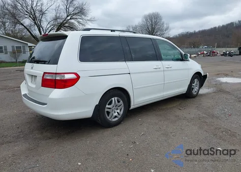 2007 Honda Odyssey Ex z USA, uszkodzony, nr VIN 5FNRL38487B095443